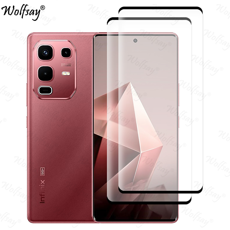 Curved Edge Screen - 曲面エッジ強化ガラス Infinix Note 50s スクリーンプロテクター Infinix