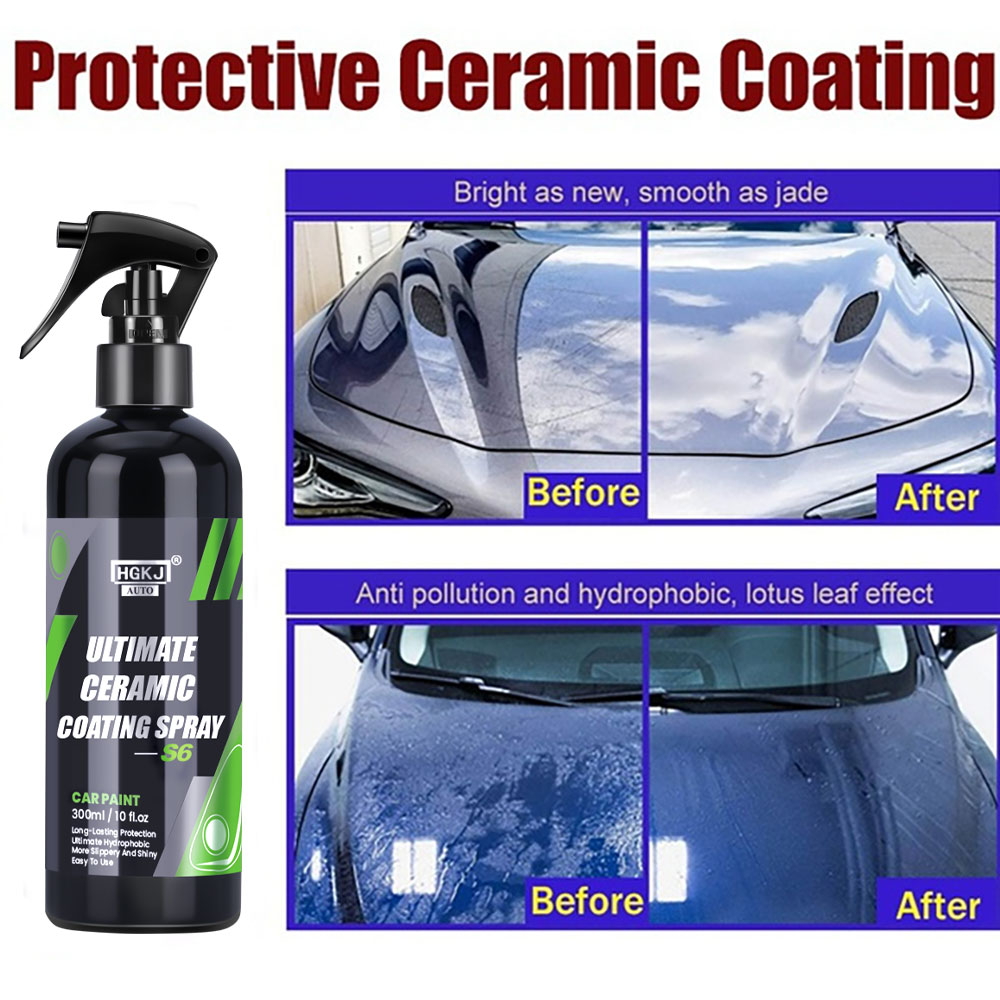 Oleophobic Coating Spray - Hgkj s6-超軽量の自動車塗装用マニキュア,疎水性コーティング,スプレー研磨ペースト