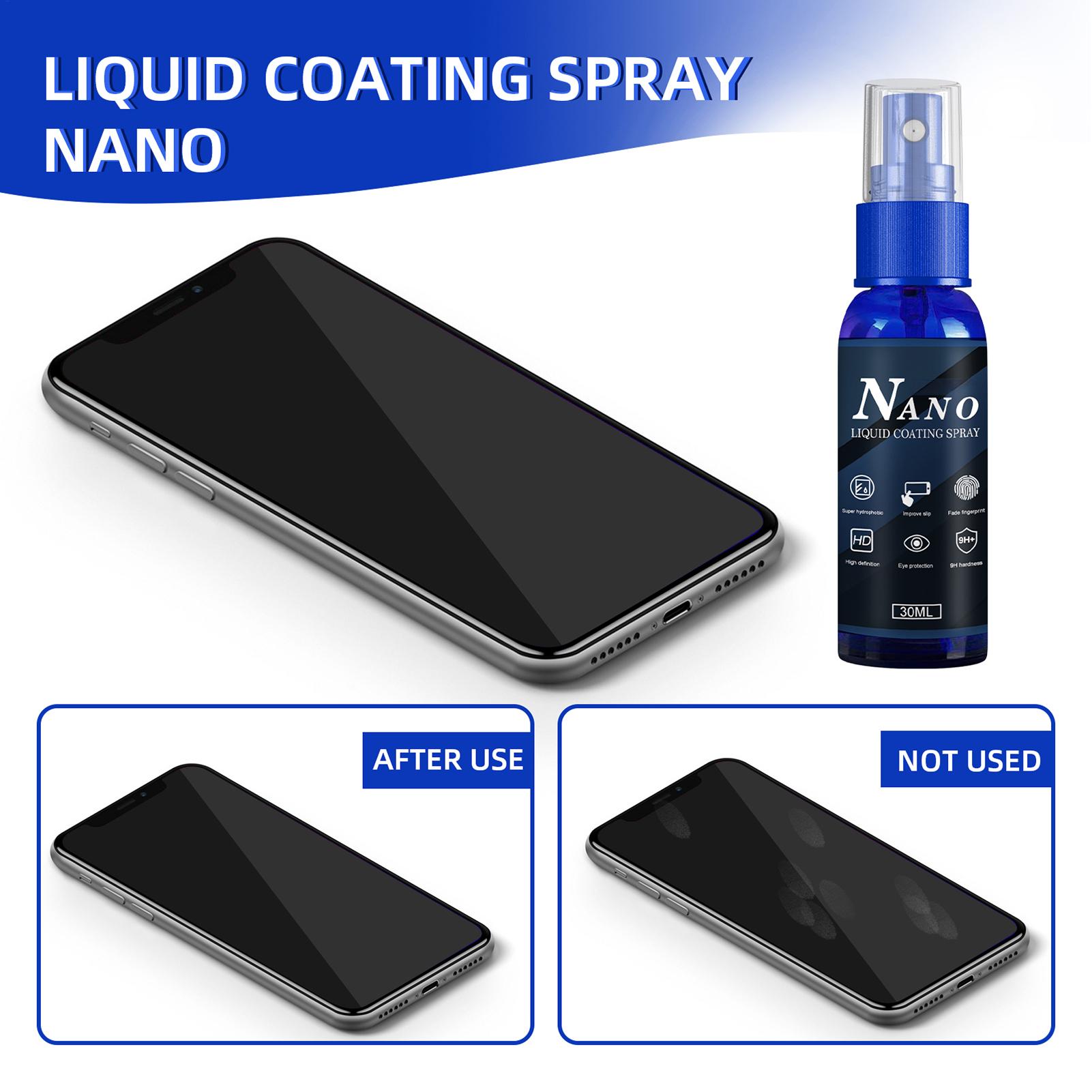 30 ミリリットルアンチスクラッチコーティング保護スプレー疎 - Oleophobic Coating Spray のレビューと価格