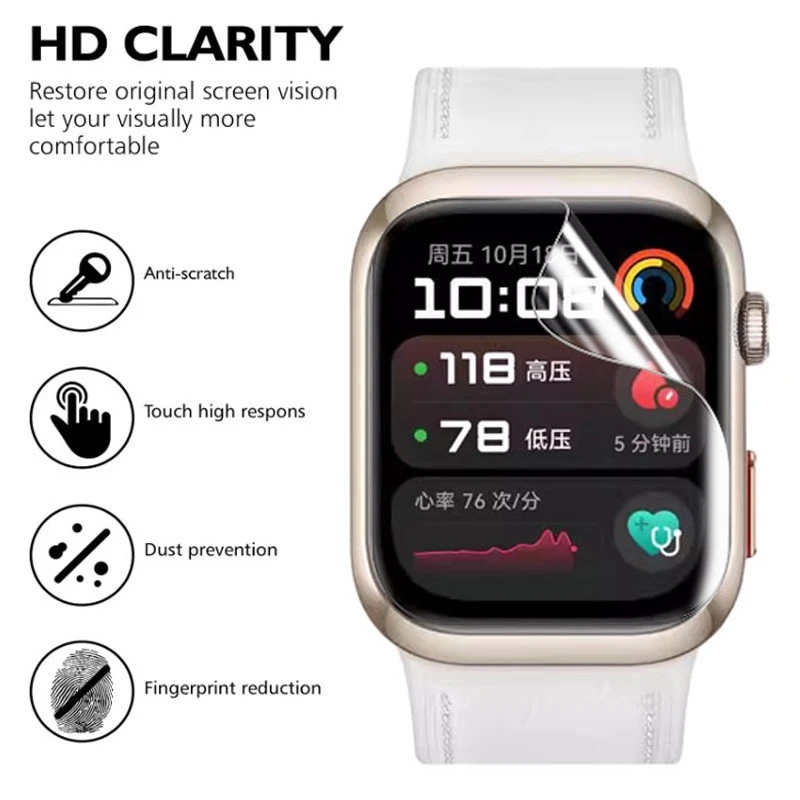 Huawei Watch用TPUヒドロゲルフィルム,透明なソ - Smartwatch Screen Film のレビューと価格