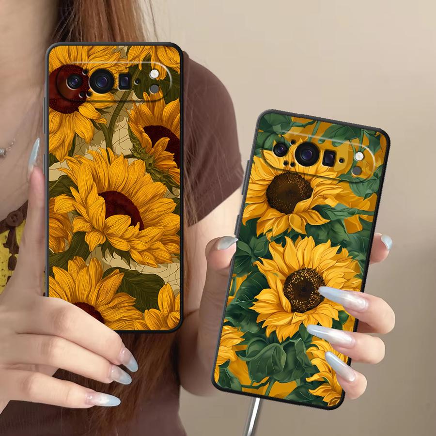 ひまわり海 Funda 電話カバーケース Google Pi - Google Pixel 9 Pro のレビューと価格