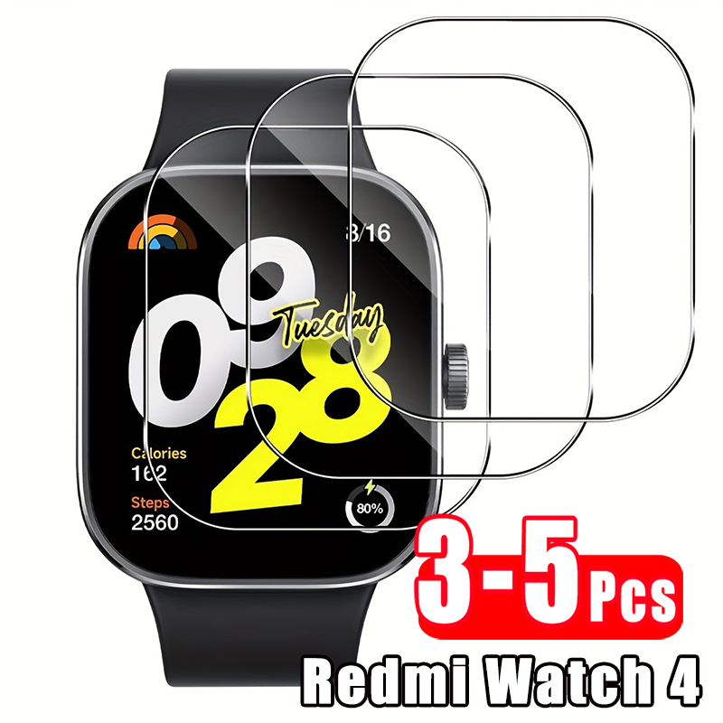 3-5 個プレミアム強化ガラス Xiaomi Redmi W - Smartwatch Screen Film のレビューと価格