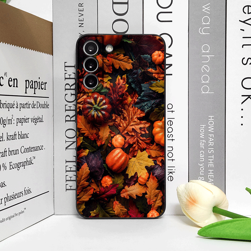 秋の紅葉とカボチャのハロウィン柄トレンドスマホケース Hua - Huawei Nova 12 のレビューと価格