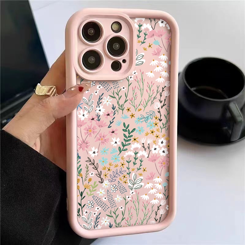 ピンクの竹と花柄のiPhoneケース Xiaomi Redm - Xiaomi Redmi Note 14 のレビューと価格