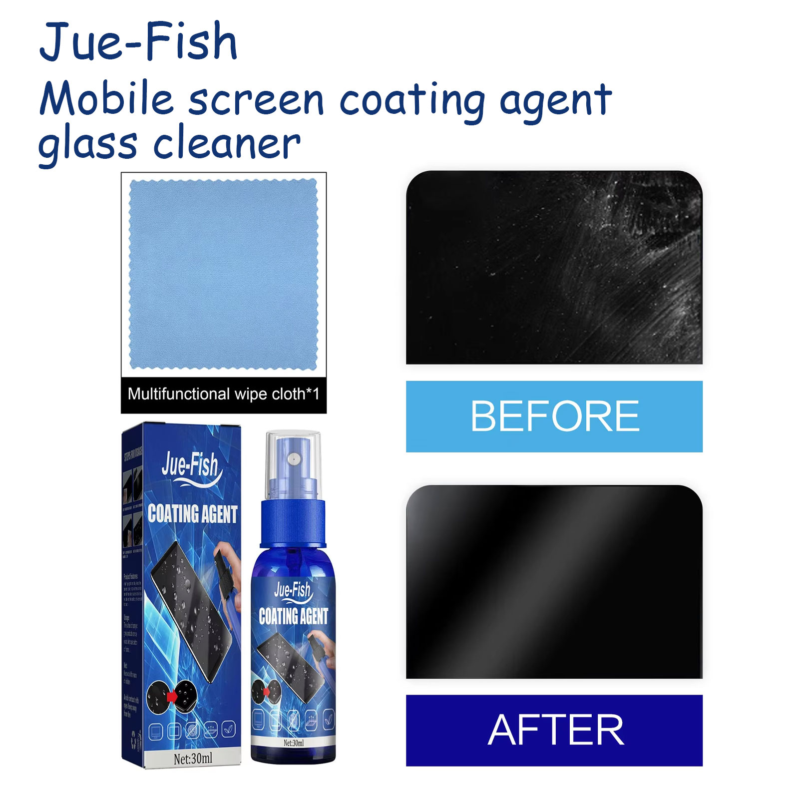 液体スクリーンプロテクタースプレースクリーン疎水性コーティン - Oleophobic Coating Spray のレビューと価格