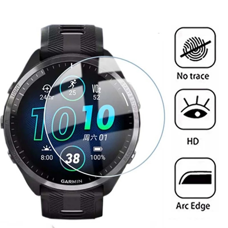 スマートウォッチアクセサリー強化ガラスフィルムスマートウォッ - Smartwatch Screen Film のレビューと価格