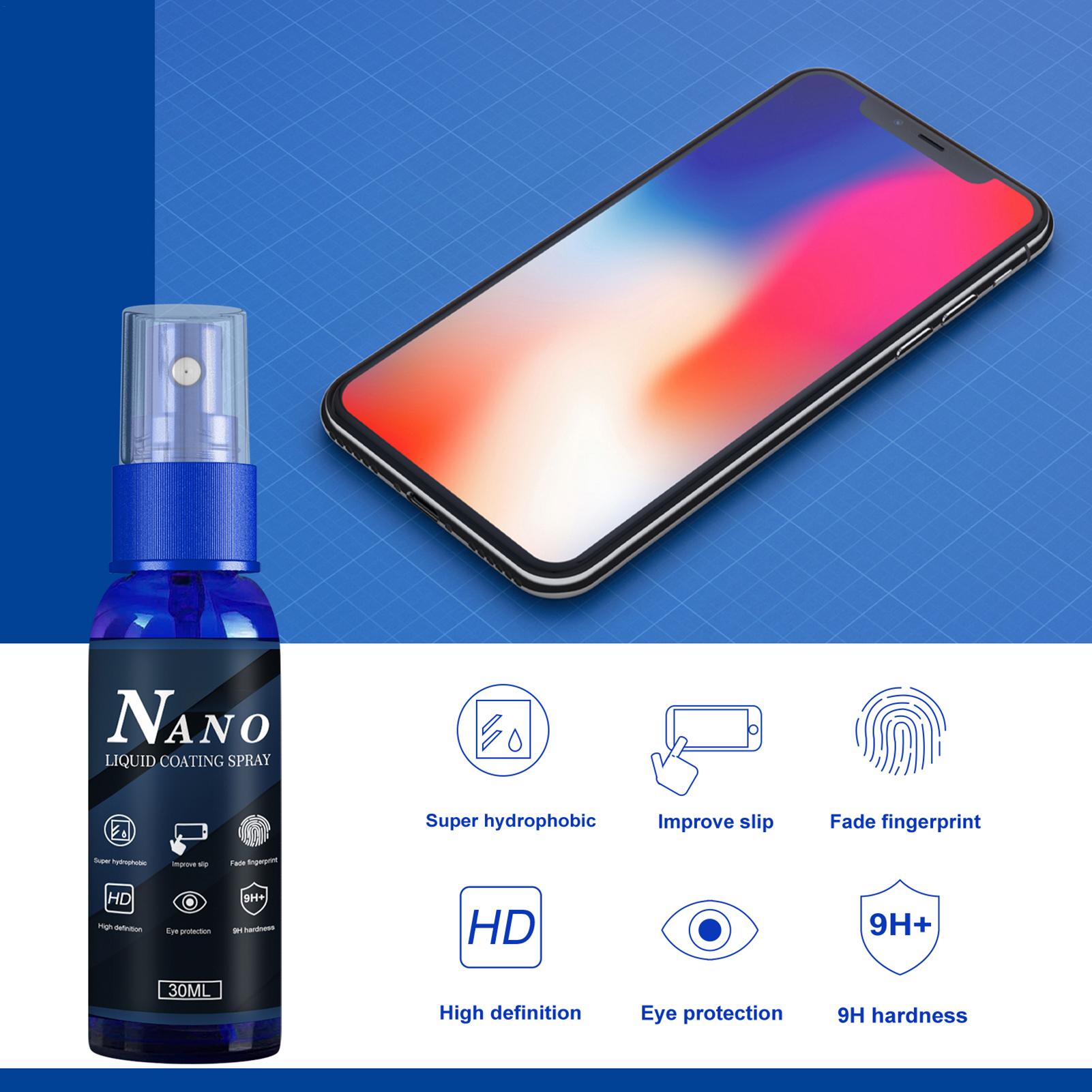 アンチスクラッチコーティング保護スプレー疎水性疎油性スクリー - Oleophobic Coating Spray のレビューと価格