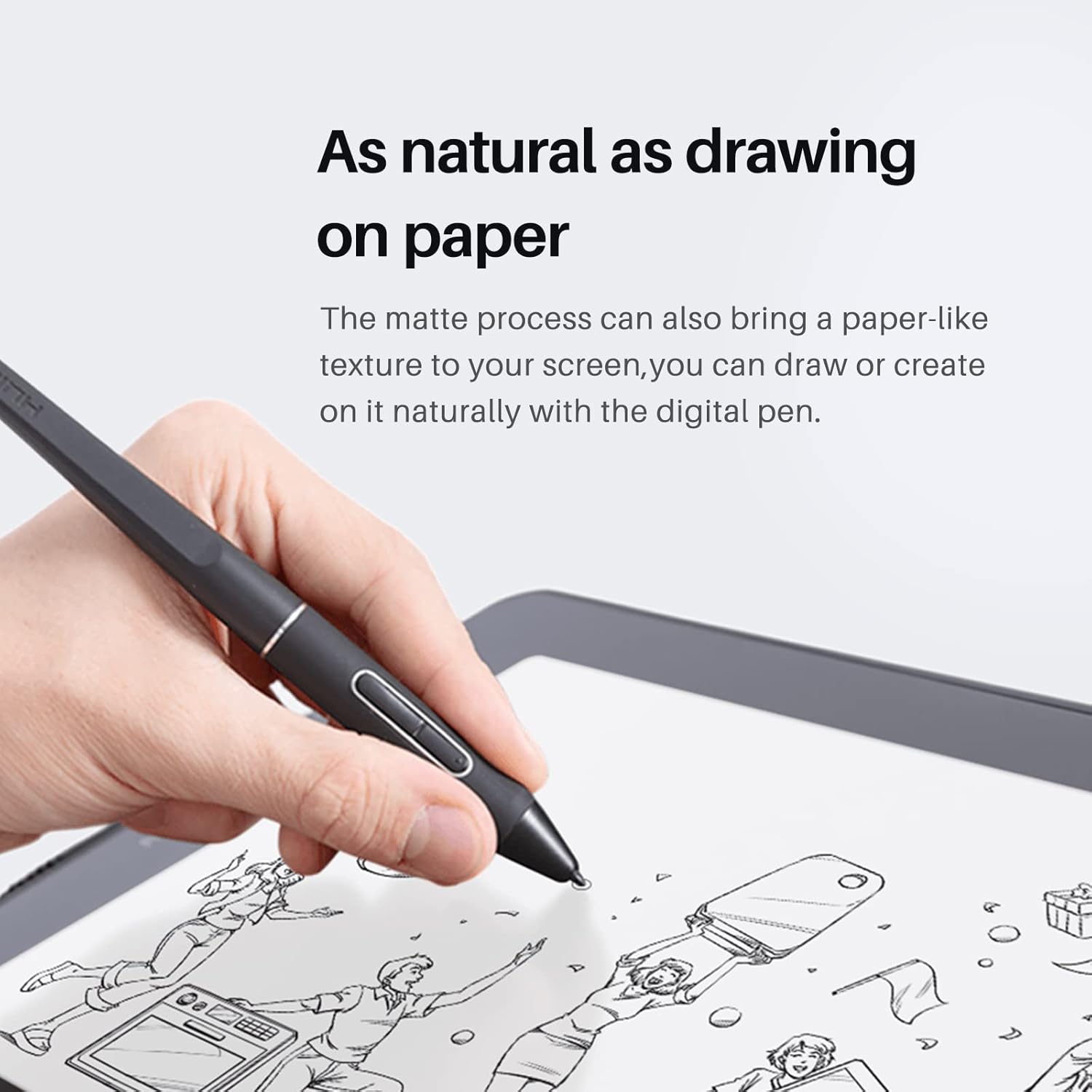 Huion 描画タブレット アンチグレア マット スクリーン - Matte Anti Glare Screen のレビューと価格