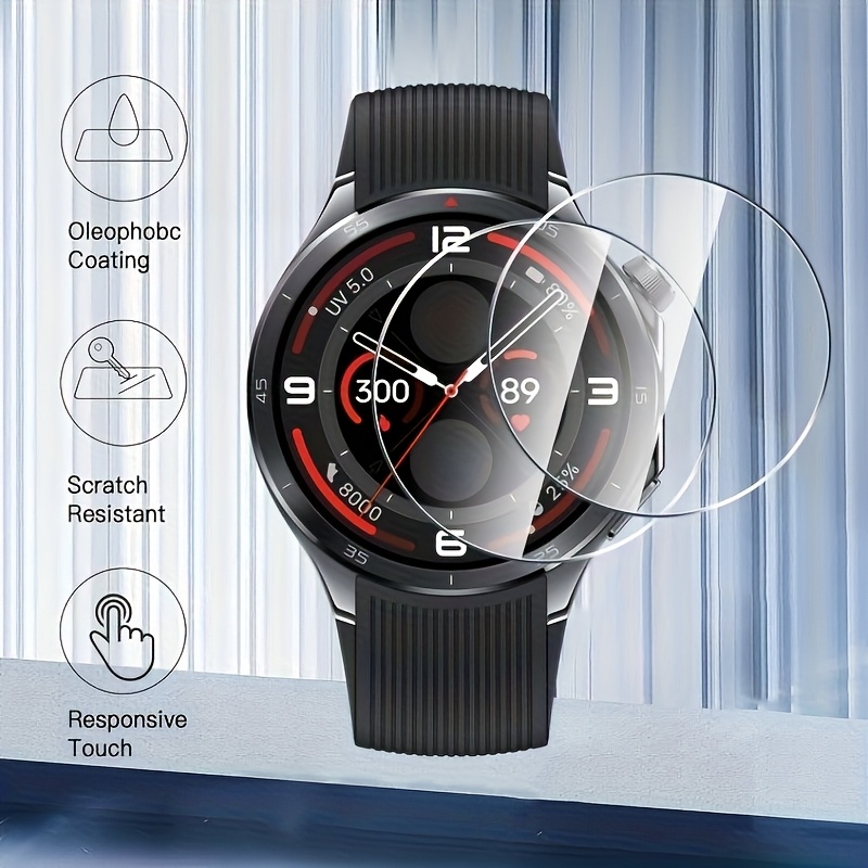 3 個 9H 強化ガラススクリーンプロテクター OnePlu - Smartwatch Screen Film のレビューと価格